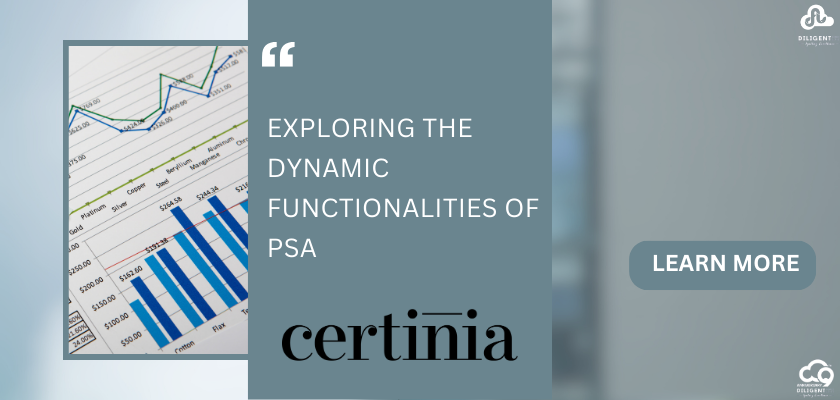 Functionalities of Certinia PSA!