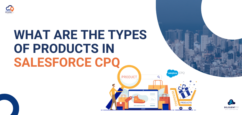 What are the Types of Products in Salesforce CPQ?